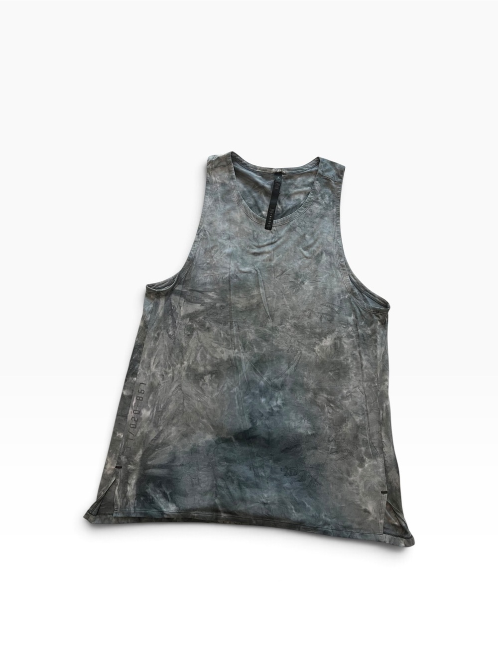 lululemon athletica Gray Marble Tie-Dye Tank